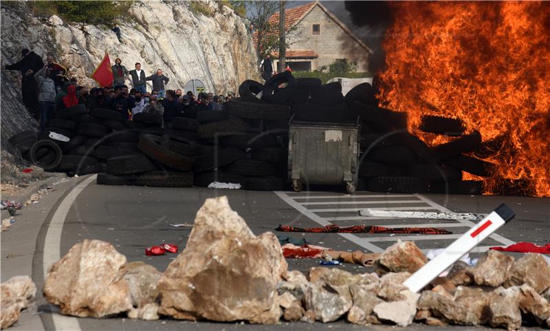 MONTENEGRO CHURCHES PROTEST