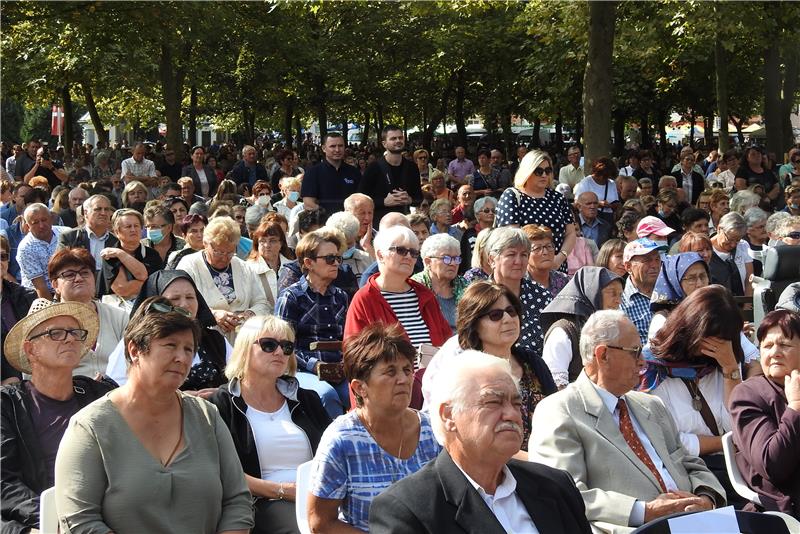 Središnje misno slavlje u svetištu Predragocjene Krvi Kristove u Ludbregu