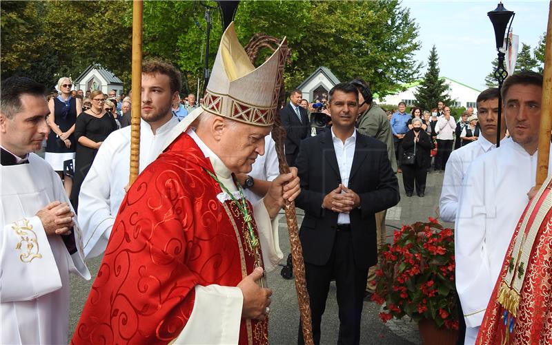 Središnje misno slavlje u svetištu Predragocjene Krvi Kristove u Ludbregu