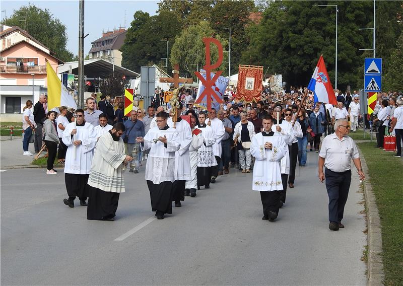 Središnje misno slavlje u svetištu Predragocjene Krvi Kristove u Ludbregu