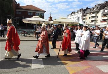 Središnje misno slavlje u svetištu Predragocjene Krvi Kristove u Ludbregu