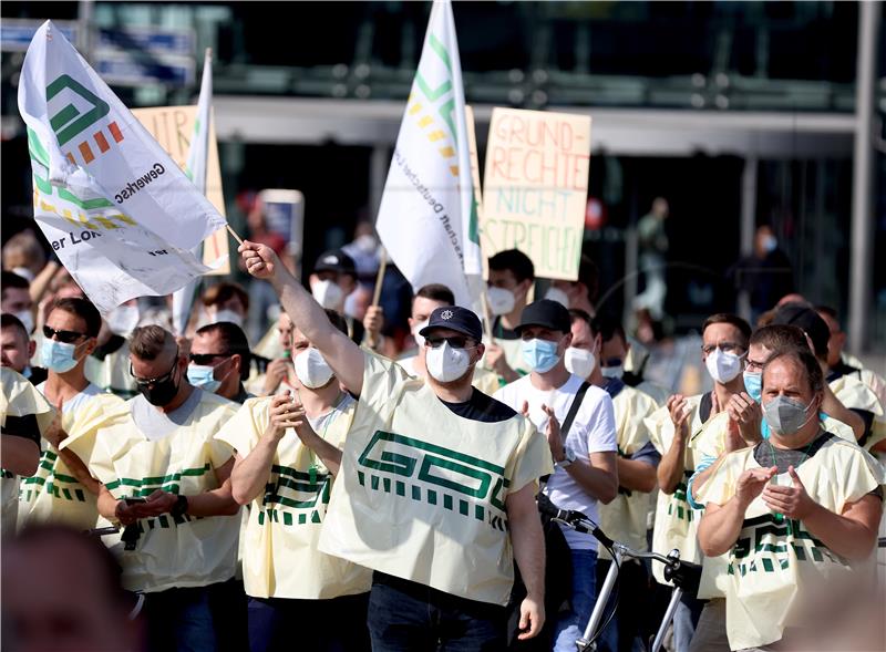 GERMANY LABOR TRAFFIC STRIKE