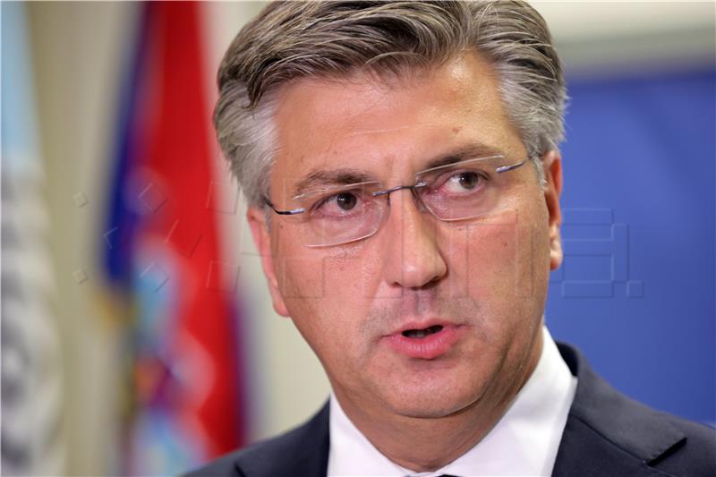 Plenković: HDZ will not seek anyone to bolster parl. majority