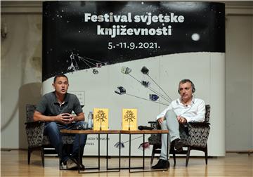 Manuel Vilas na tribini Razotkrivanje 9. Festivala svjetske književnosti