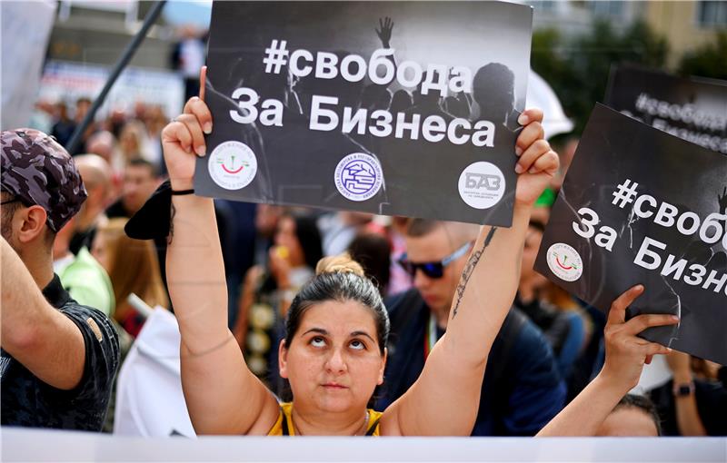 BULGARIA PROTEST COVID-19