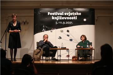 Svetlana Aleksijevič na tribini Razotkrivanje 9. Festivala svjetske književnosti