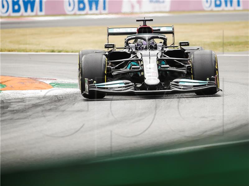 Hamilton najbrži na jedinom treningu uoči VN Italije