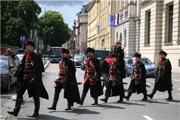 Zagreb: I ove subote održana ceremonija postrojavanja Kravat pukovnije