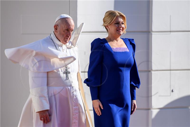 SLOVAKIA POPE FRANCIS VISIT