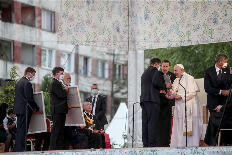 SLOVAKIA POPE FRANCIS VISIT