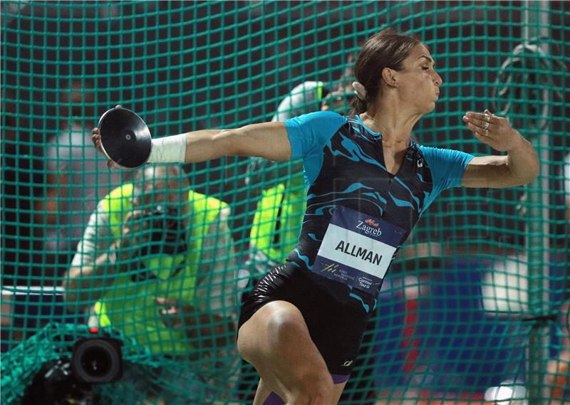 American Allman wins women's discus throw at Hanžeković Memorial meeting