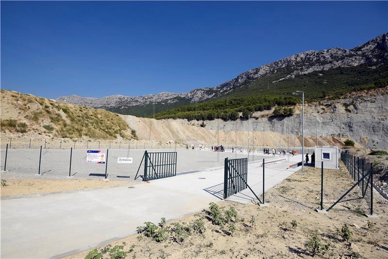 Construction waste recycling yard opened west of Split