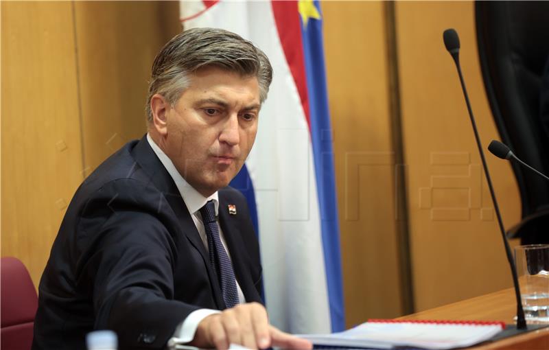 Plenković: We don't fall for Vučić's provocations, I welcome Pupovac's stand