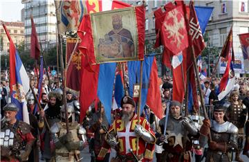 SERBIA UNITY FREEDOM FLAG DAY