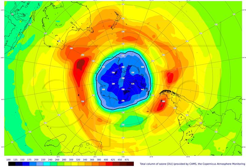 EARTH POLLUTION OZONE HOLE