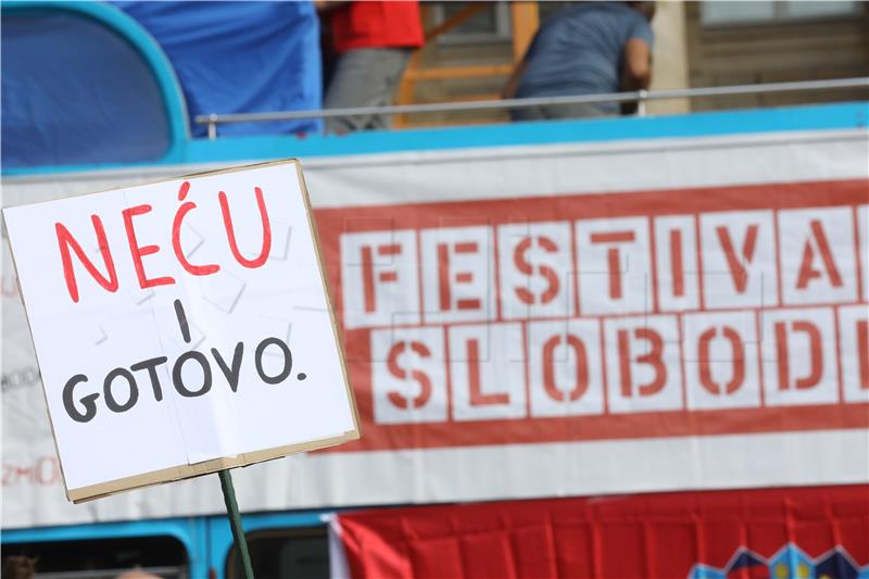 U Zagrebu počeo Festival slobode 2.0