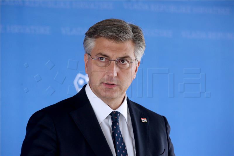 Plenković says emotionalism regarding freedoms in Croatia unserious