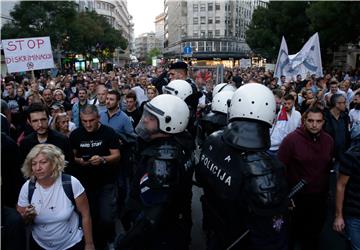 SERBIA CORONAVIRUS PANDEMIC COVID19 PROTEST