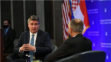 Milanović na World Leaders Forumu na Sveučilištu Columbia