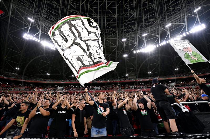 (FILE) HUNGARY SOCCER RACIST BEHAVIOUR SANCTIONED