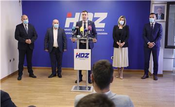 Predstavljanje Mislava Hermana za predsjednika zagrebačke gradske organizacije HDZ-a