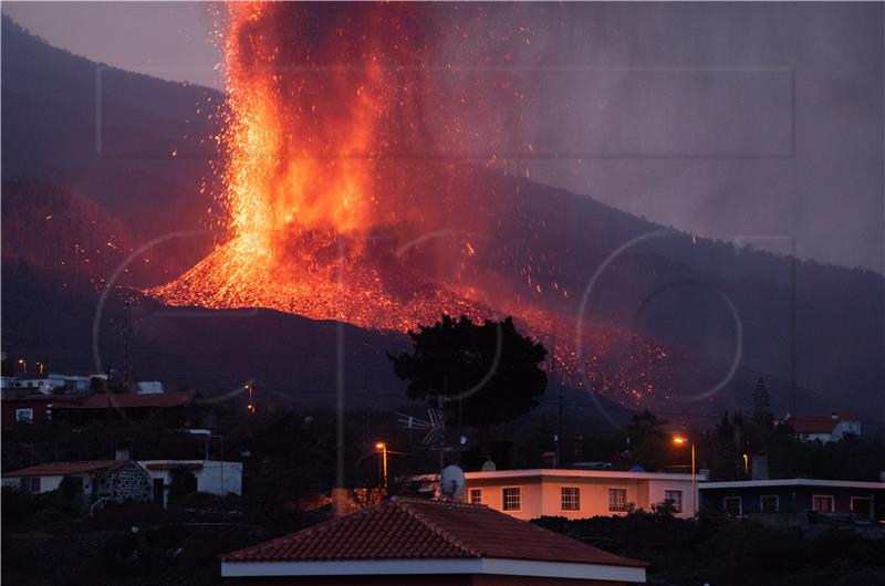 SPAIN VOLCANIC ERUPTION