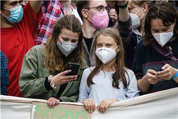 GERMANY CLIMATE CHANGE PROTEST