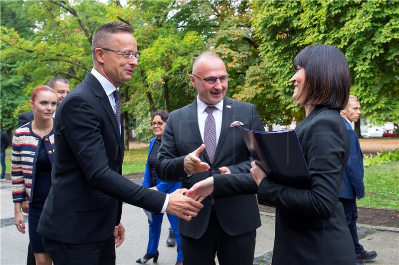 Sastanak Grlić Radmana i Tramišak sa Szijjártóm u Nagykanizsi