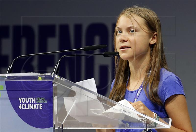 ITALY CLIMATE CONFERENCE THUNBERG