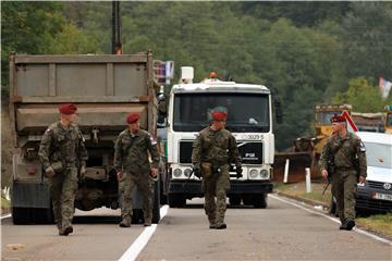 KOSOVO SERBIA PROTEST