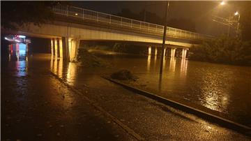 Jako nevrijeme izazvalo poplave u Ljubljani