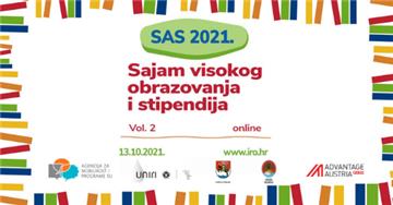 Sajam visokog obrazovanja i stipendija ove godine ponovno online