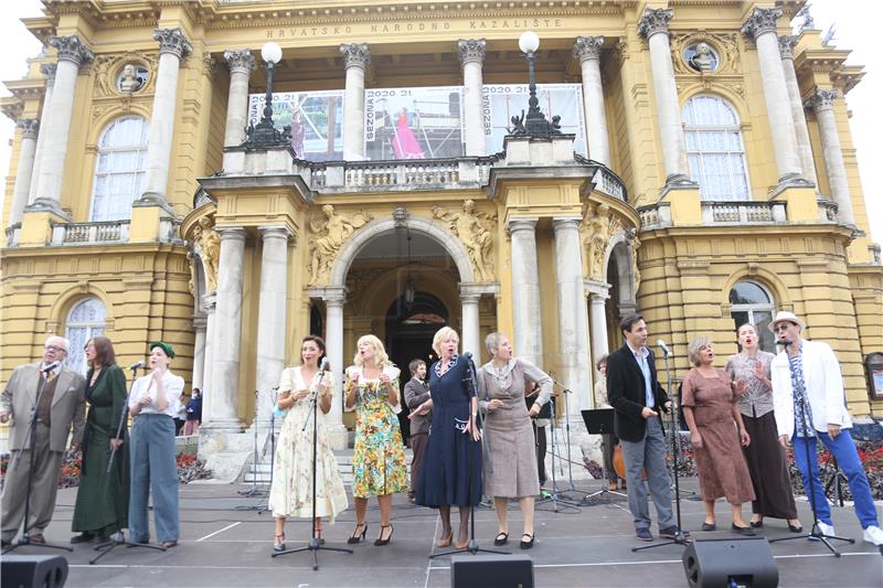 Danas je Dan otvorenog trga HNK u Zagrebu