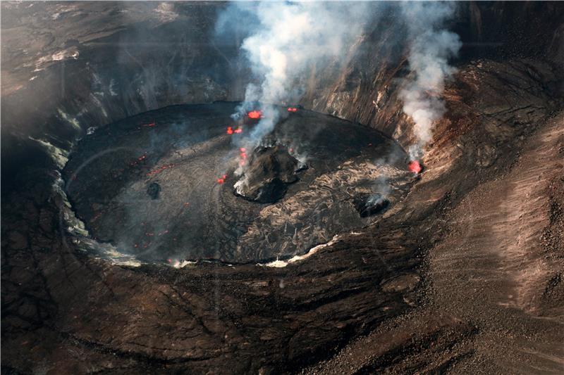 USA HAWAII KILAUEA VOLCANIC ERUPTION