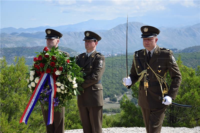 Dubrovnik - Položeni vijenci u počast poginulima u obrani grada