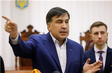 (FILE) UKRAINE GEORGIA SAAKASHVILI ARREST