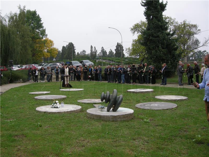 Children who died in WWII concentration camp in Sisak commemorated