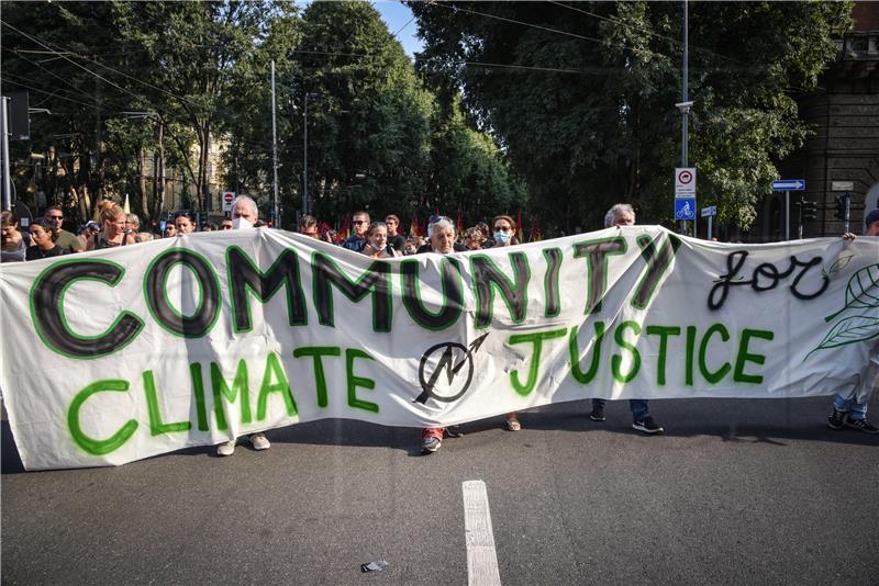 ITALY ENVIRONMENT CLIMATE PROTEST