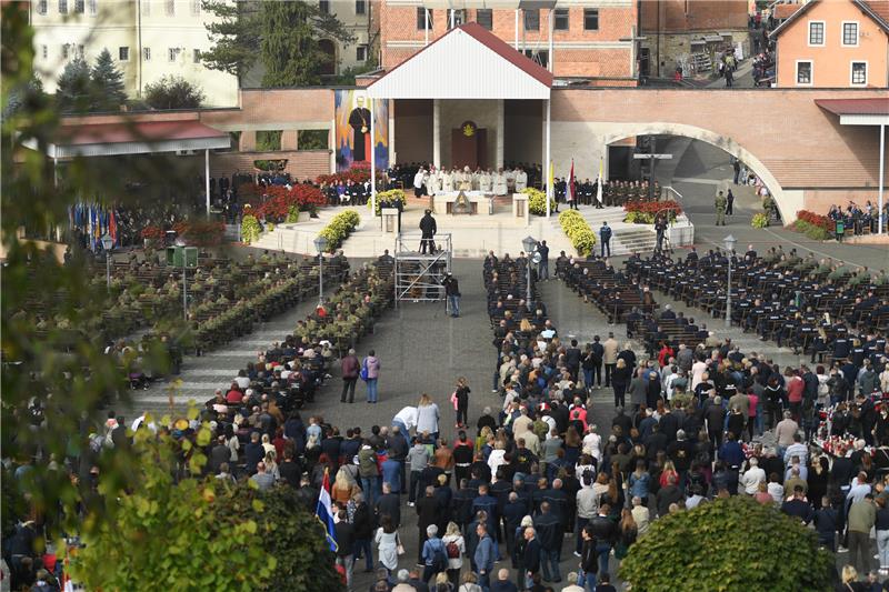 U Mariji Bistrici 29. hodočašće Hrvatske vojske, policije i hrvatskih branitelja