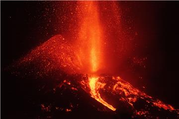 SPAIN VOLCANO ERUPTION