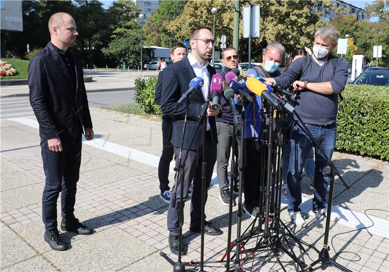 Konferencija za medije Tomislava Tomaševića u svezi promjena u Zagrebačkom holdingu