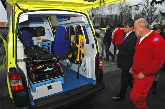 Varaždin County gets 3 non-emergency medical transport vehicles worth HRK1m