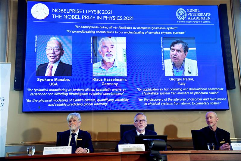 SWEDEN NOBEL PRIZE PHYSICS