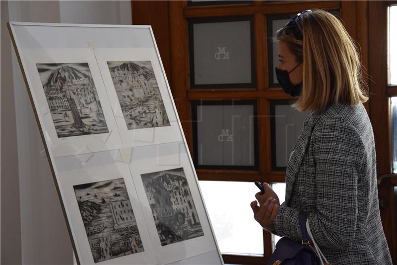Dubrovnik: Spomen-ploča književniku Milanu Milišiću