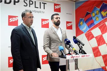 Konferencija za medije SDP-a Split