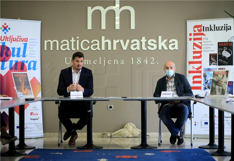 Projekt "Uključiva kultura" Matice hrvatske o ranjivim skupinama 