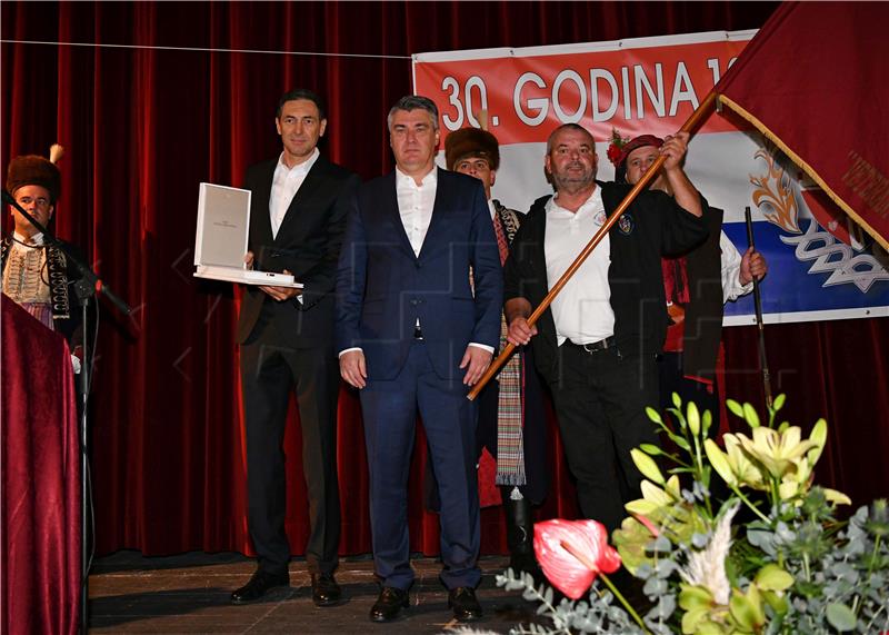 Obilježavanje 30. godišnjice osnutka 126. brigade HV Sinj