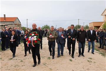 Odavanje počasti povodom 30. godišnjice obrane grada Zadra