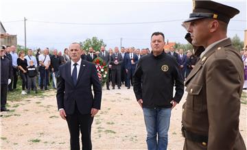 Odavanje počasti povodom 30. godišnjice obrane grada Zadra