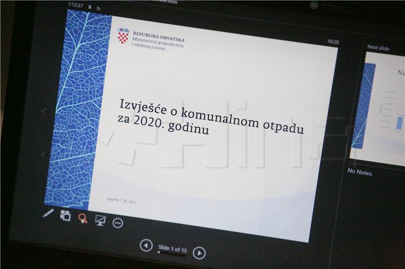 Predstavljeno Izvješće o komunalnom otpadu za 2020.